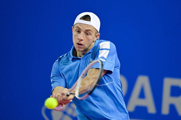 Tallon Griekspoor (Ned) TENNIS : Open Sud de France 2022 - Montpellier - 31 01 2022 JBAutissier Panoramic 