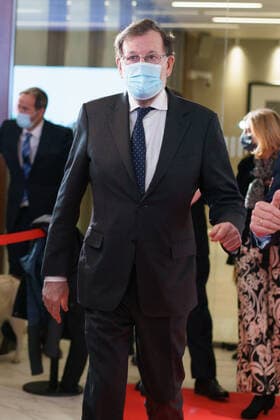 January 31, 2022, Madrid, Spain: Mariano Rajoy seen during the celebration of the VI Gala of the Sports Journalists in Madrid..The mayor of Madrid, Jose Luis Martinez-Almeida, was one of the award winners of the Madrid Sports Press Association (APDM), which presented its annual awards at the gala. The awards are intended to recognize the contribution made in favor of during 2021 by all the agents involved in this activity: athletes, companies, entities, clubs and journalists. Madrid Spain - ZUMAs197 0149512126st Copyright: xAtilanoxGarciax
