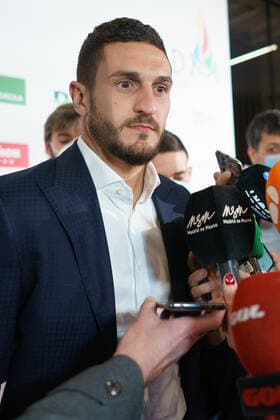 January 31, 2022, Madrid, Spain: Koke Resurreccion seen during the celebration of the VI Gala of the Sports Journalists in Madrid..The mayor of Madrid, Jose Luis Martinez-Almeida, was one of the award winners of the Madrid Sports Press Association (APDM), which presented its annual awards at the gala. The awards are intended to recognize the contribution made in favor of during 2021 by all the agents involved in this activity: athletes, companies, entities, clubs and journalists. Madrid Spain - ZUMAs197 0149512584st Copyright: xAtilanoxGarciax