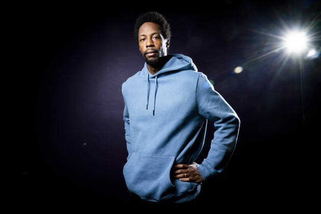 Gael Monfils (Fra) TENNIS : Gael Monfils - Open Sud de France 2022 - Montpellier - 01 02 2022 JBAutissier Panoramic 