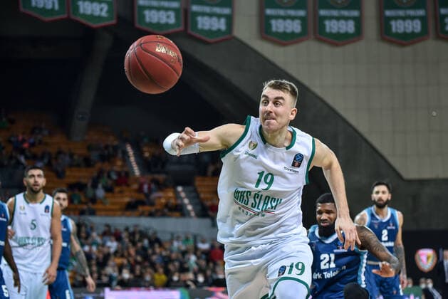 7DAYS EUROCUP KOSZYKOWKA MEZCZYZN 12 KOLEJKA MECZ WKS SLASK WROCLAW - TURK TELEKOM ANKARA 7DAYS EUROCUP BASKETBALL MANS MATCH WKS SLASK WROCLAW - TURK TELEKOM ANKARA MARTINS MEIERS FOT. PRZEMYSLAW KAROLCZUK 400MM.PL NEWSPIX.PL --- Newspix.pl  220202_slask_turktelekom_KAR-11.