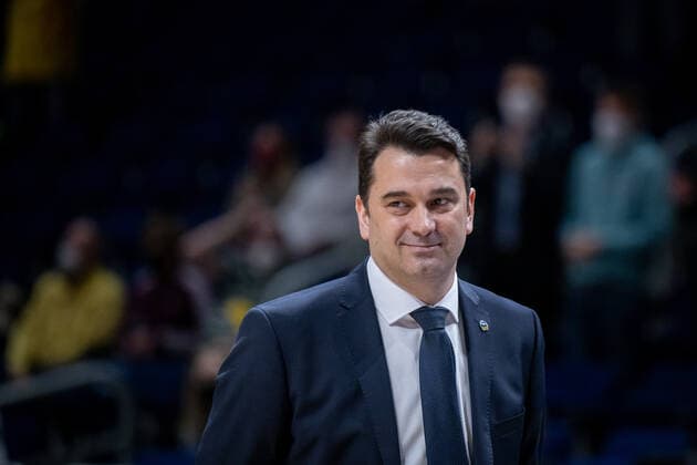 Basketball Berlin 02 02 2022 Euroleague Regular Season 2021 2022 Alba Berlin UNICS Kazan Israel Gonzalez Alba Berlin, coach
