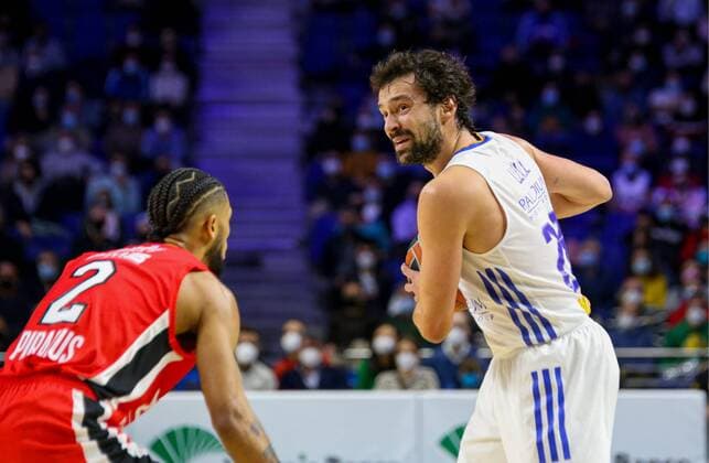 2nd February 2022 Wizink Center Madrid Spain Turkish Airlines Euroleague Basketball Real Madrid vs Olympiacos Piraeus Sergio Llull Madrid 900 Cordon Press  x900 CordonxPressx xBaloncestox