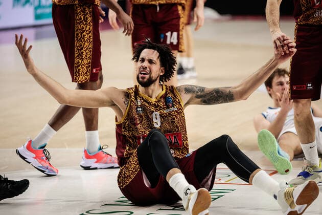 February 2, 2022, Venice, Italy: Venice, Italy, Palasport Taliercio, February 02, 2022, Austin Daye (Umana Reyer Venezia) during Umana Reyer Venezia vs Ratiopharm Ulm - Basketball EuroCup Championship. Basketball EuroCup Championship - Umana Reyer Venezia vs Ratiopharm Ulm, Venice, Italy  - ZUMAl164 20220202_zsa_l164_205 Copyright: xMattiaxRadonix