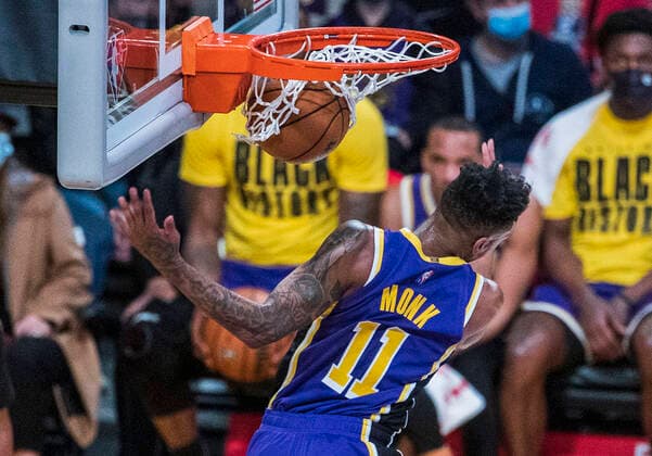 Basketball, NBA, Los Angeles Lakers - Portland Trail Blazers