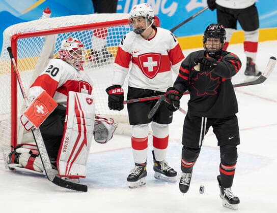 BEIJING 2022, Ice hockey, Women, Canada - Switzerland