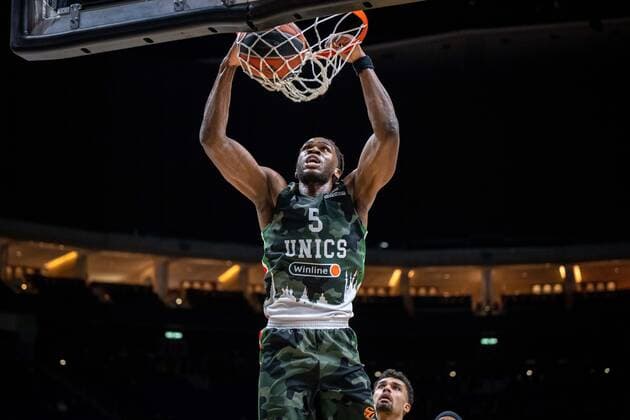 Basketball Berlin 02 02 2022 2021 2022 Euroleague Regular Season Alba Berlin UNICS Kazan Jarrell Brantley Kazan, No 05
