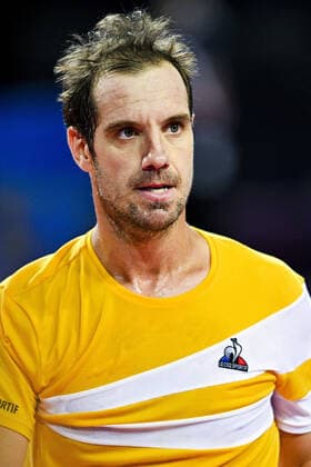 Richard Gasquet (Fra) TENNIS : Open Sud de France 2022 - Montpellier - 03 02 2022 JBAutissier Panoramic 
