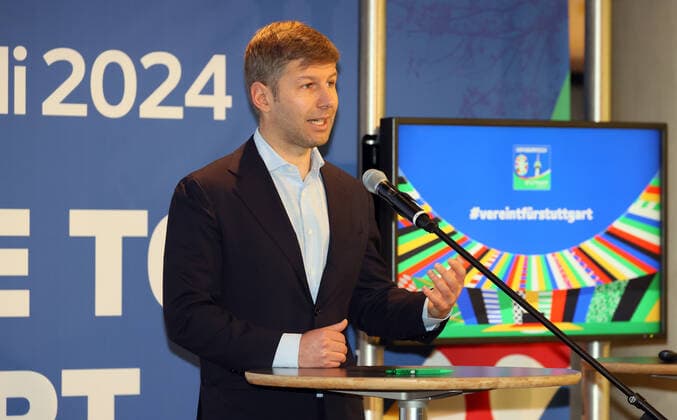 01 02 22 UEFA Euro Week Stuttgart Germany, Stuttgart, 01 02 2022, football, UEFA Euro 2024 Week in Stuttgart Thomas Hitzlsperger Board of Directors Sport VfB Stuttgart