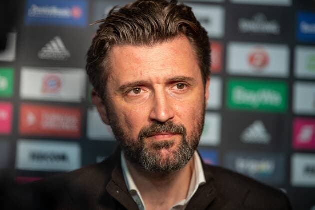 FCBB Managing Director Marco Pesic FC Bayern interview, FC Bayern Basketball vs Maccabi Fox Tel Aviv, Euroleague, 03 02 2022 Muenchen Bayern Germany Copyright: xkolbert-press UlrichxGamelx