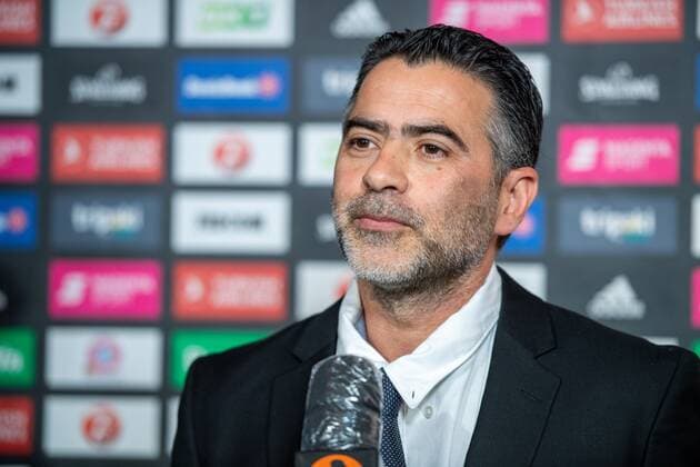 Head Coach Ioannis Sfairopoulos Maccabi Fox Tel Aviv interview, FC Bayern Basketball vs Maccabi Fox Tel Aviv, Euroleague, 03 02 2022 Muenchen Bayern Germany Copyright: xkolbert-press UlrichxGamelx