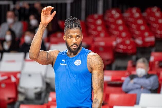 Jalen Reynolds 8 Maccabi Fox Tel Aviv , FC Bayern Basketball vs Maccabi Fox Tel Aviv, Euroleague, 03 02 2022 Munich Bavaria Germany Copyright: xkolbert-press UlrichxGamelx