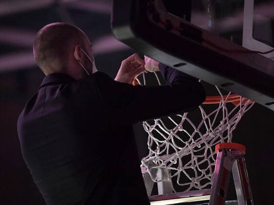 03 02 2022, xemx, basketball euroleague, FC Bayern Muenchen Maccabi Electra Tel Aviv emspor, v l net is repaired Muenchen