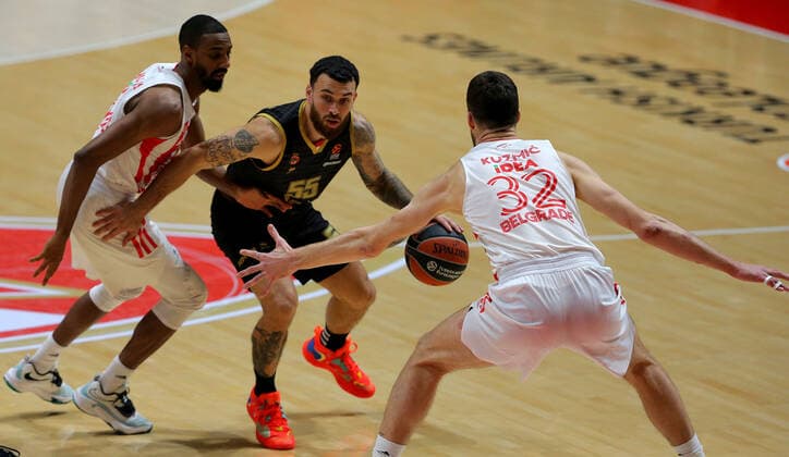 Basketball, Euroleague, KK Red Star Belgrade - AS Monaco Basket