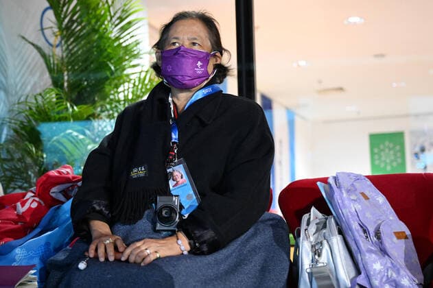 (220204) -- BEIJING, Feb. 4, 2022 -- Thai Princess Maha Chakri Sirindhorn looks on during the opening ceremony of the 24th Olympic Winter games, Winterspiele,Spiele, Summer games at the National Stadium in Beijing, capital of China, Feb. 4, 2022. ) (BEIJING2022)CHINA-BEIJING-OLYMPIC WINTER GAMES-OPENING CEREMONY (CN) MaxNing 