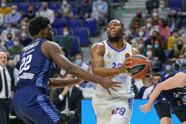 4th February 2022 Wizink Center Madrid Spain Turkish Airlines Euroleague Basketball Real Madrid vs Zenit st Petersburg Guerschon Yabusele Madrid Madrid Madrid Madrid Spain Baloncesto Copyright: xAlbaxPachecox xAgenciaxLOFx