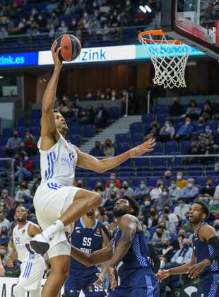 4th February 2022 Wizink Center Madrid Spain Turkish Airlines Euroleague Basketball Real Madrid vs Zenit st Petersburg Edy Walter Tavares Madrid Madrid Madrid Madrid Spain Basketball Copyright: xAlbaxPachecox xAgenciaxLOFx