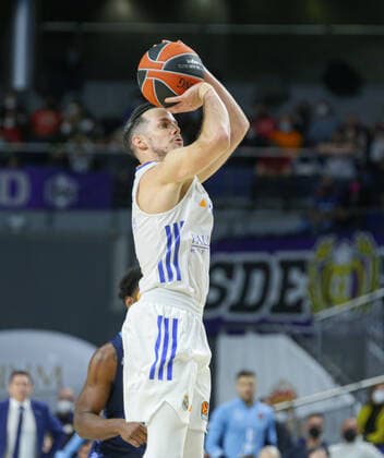 4th February 2022 Wizink Center Madrid Spain Turkish Airlines Euroleague Basketball Real Madrid vs Zenit st Petersburg Thomas Heurtel Madrid Madrid Madrid Madrid Spain Basketball Copyright: xAlbaxPachecox xAgenciaxLOFx