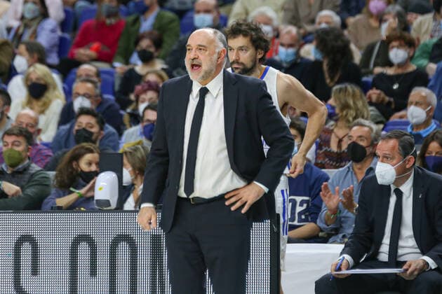 4th February 2022 Wizink Center Madrid Spain Turkish Airlines Euroleague Basketball Real Madrid vs Zenit st Petersburg Pablo Laso coach Madrid Madrid Madrid Madrid Spain Baloncesto Copyright: xAlbaxPachecox xAgenciaxLOFx
