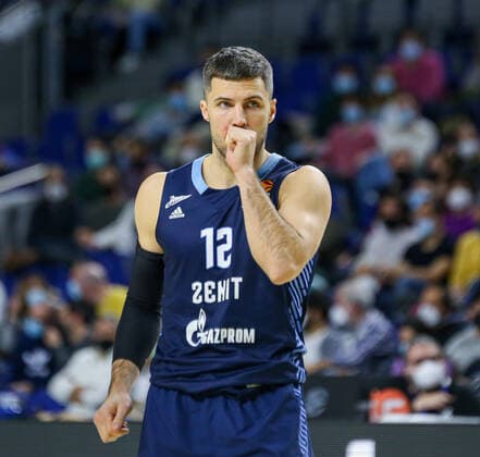 4th February 2022 Wizink Center Madrid Spain Turkish Airlines Euroleague Basketball Real Madrid vs Zenit st Petersburg Billy Baron Zenit Madrid Madrid Spain Basketball Copyright: xAlbaxPachecox xAgenciaxLOFx