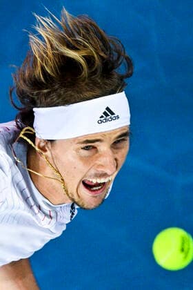 Sport Bilder des Tages Alexander Zverev (Ger) TENNIS : Open Sud de France 2022 - Montpellier - 04 02 2022 JBAutissier Panoramic 