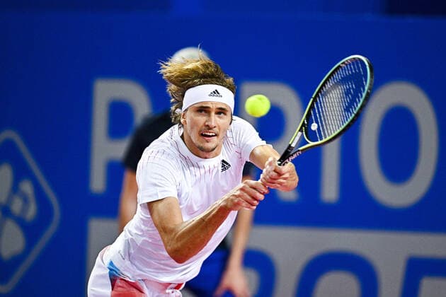 Alexander Zverev (Ger) TENNIS : Open Sud de France 2022 - Montpellier - 04 02 2022 JBAutissier Panoramic 