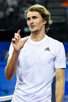 Alexander Zverev (Ger) TENNIS : Open Sud de France 2022 - Montpellier - 04 02 2022 JBAutissier Panoramic 