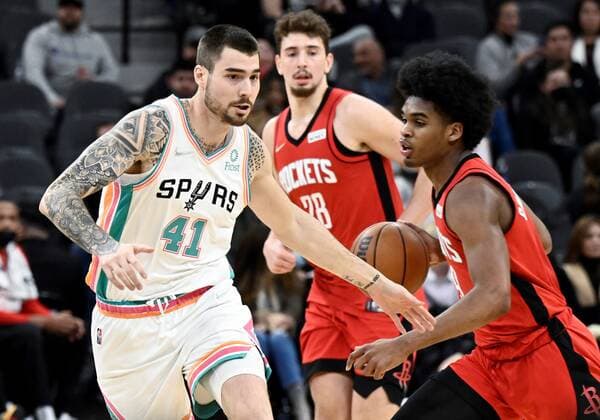 Basketball, NBA, San Antonio Spurs - Houston Rockets