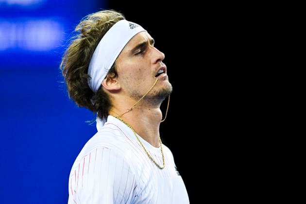 Alexander Zverev (Ger) TENNIS : Open Sud de France 2022 - Montpellier - 05 02 2022 JBAutissier Panoramic 