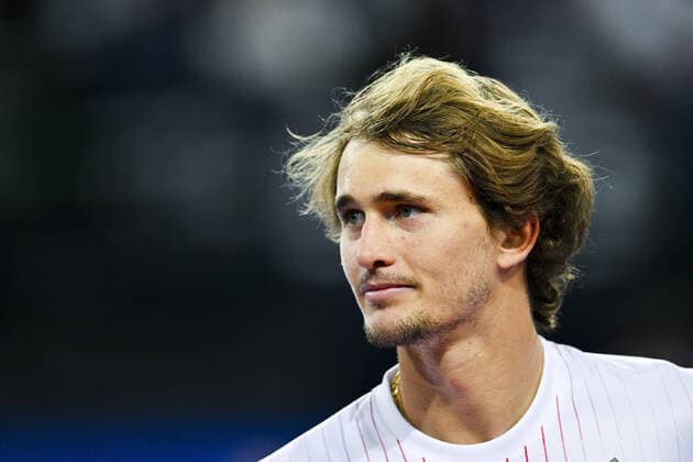 Alexander Zverev (Ger) TENNIS : Open Sud de France 2022 - Montpellier - 05 02 2022 JBAutissier Panoramic 