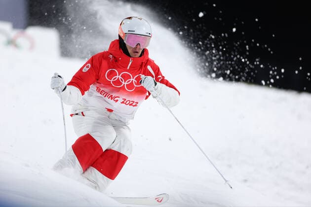 Mikael Kingsbury (CAN), FEBRUARY 5, 2022 - Freestyle Skiing : Men s Moguls Final l during the Beijing 2022 Olympic Winter games, Winterspiele,Spiele, Summer games at Genting Snow Park in Zhangjiakou, Hebei, China.  (179967287)