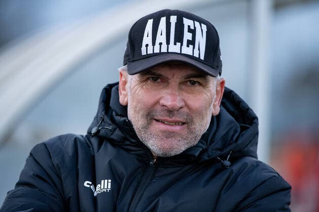 Uwe Wolf VfR Aalen, coach , TSG 1899 Hoffenheim U23 vs VfR Aalen, test match Regionalliga Suedwest, 05 02 2022, season 2021 2022 TSG 1899 Hoffenheim U23 vs VfR Aalen, test match Regionalliga Suedwest, 05 02 2022, season 2021 2022 Copyright: xEibner Memmlerx EP_MMR