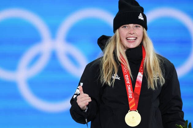 BEIJING 2022, snowboard, slopestyle women, award ceremony