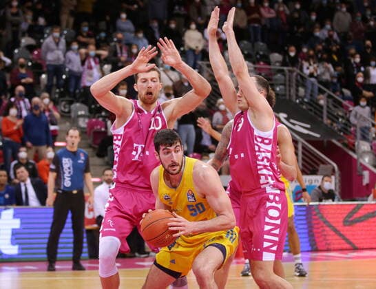 Telekom Baskets Bonn vs Yovel Zoosman ALBA BERLIN easyCredit BBL 1 Bundesliga , 2021 2022 season , Main round 20 matchday