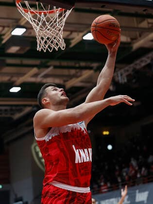 06 02 2022, basketball, BBL, s Oliver Wuerzburg Brose Bamberg, GER, Wuerzburg, tectake Arena picture v li Filip Stanic s Oliver Wuerzburg Copyright: HMBxMedia xHeikoxBecker