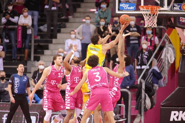 Telekom Baskets Bonn vs Oscar da Silva ALBA BERLIN easyCredit BBL 1 Bundesliga , 2021 2022 season , main round 20 matchday