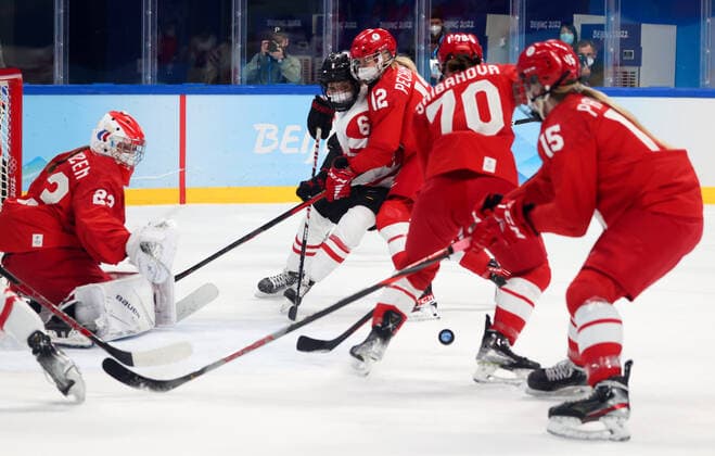 BEIJING 2022, Ice hockey, Women, ROC - Canada