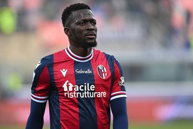 Bologna FC v Empoli FC - Serie A Musa Barrow (Bologna Fc) portrait during the italian soccer Serie A match Bologna FC vs Empoli FC on February 06, 2022 at the Renato Dall Ara stadium in Bologna, Italy Bologna Italy  Copyright: xGianlucaxRiccix originalFilename:livemedia-bolognaf220206_npS2Y.jpg