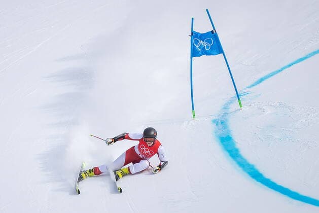 07 02 2022, National Alpine Ski Centre, Yanqing, CHN, Winter Olympic Games, Beijing 2022, Alpine Skiing, Giant Slalom, Women, in picture Ramona Siebenhofer AUT Ramona Siebenhofer of Austria during women s Giant Slalom Competition for the Winter Olympic Games Beijing 2022 National Alpine Ski Centre in Yanqing, China on 2022 02 07 Expa Yanqing EP_gro