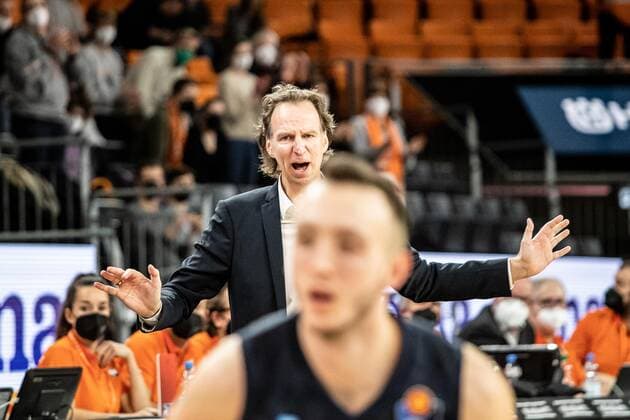 Ingo Freyer Ewe Baskets Oldenburg, Head Coach GER, Ratiopharm Ulm vs EWE Baskets Oldenburg, easycredit 1 Bundesliga Basketball, 20 Matchday, Season 2021 22, 07 02 2022 Ratiopharm Ulm vs EWE Baskets Oldenburg, 1 Basketball Bundesliga Neu Ulm Copyright: xEibner-Pressefoto RogerxBuerkex EP_EER