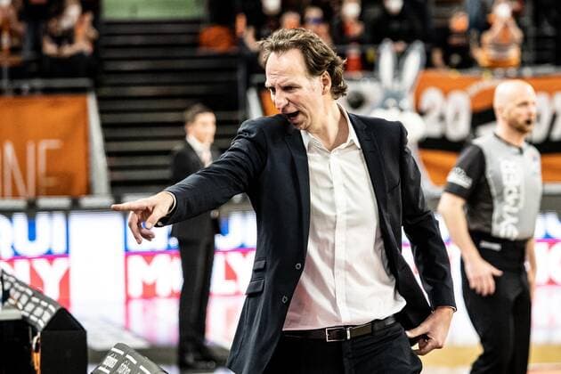 INGO FREYER EWE BASKETS OLDENBURG, HEAD COACH GER, Ratiopharm Ulm vs EWE Baskets Oldenburg, easycredit 1 Bundesliga Basketball, 20 Matchday, Season 2021 22, 07 02 2022 Ratiopharm Ulm vs EWE Baskets Oldenburg, 1 Basketball Bundesliga Neu Ulm Copyright: xEibner-Pressefoto RogerxBuerkex EP_EER