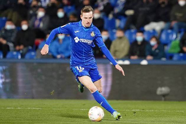 Getafe CF s Jakub Jankto during La Liga match. February 4, 2022. (20220204411)