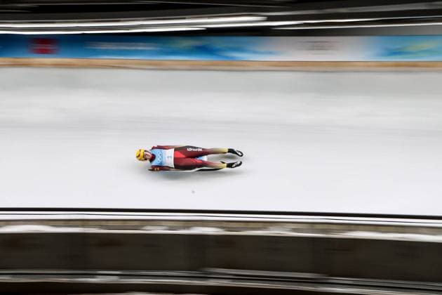 Beijing 2022 Winter Olympics, Yanqing National Sliding Centre, Yanqing, China 8 2 2022 Women™s Luge Singles Germany s Natalie Geisenberger Natalie Geisenberger 8 2 2022  Copyright: x INPHO BryanxKeanex INP29784