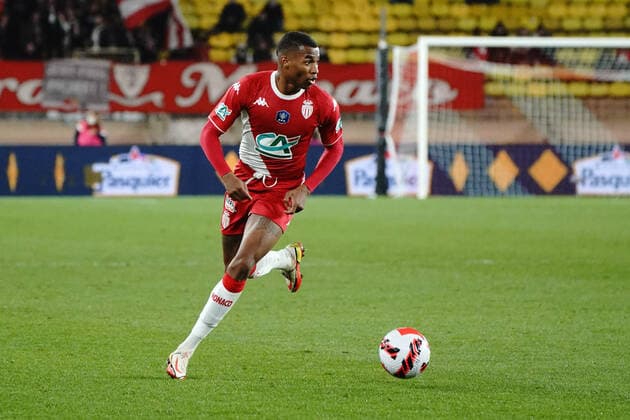 Jean Lucas (AS Monaco) FOOTBALL : AS Monaco vs Amiens SC - 1 4 de finale de coupe de France - Monaco - 08 02 2022 NorbertScanella Panoramic 