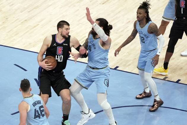 Basketball, NBA, Memphis Grizzlies - LA Clippers