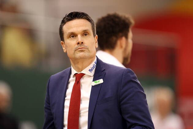 WARSZAWA 09.02.2022 MECZ PUCHAR EUROPY KOSZYKOWKI MEZCZYZN SEZON 2021 22 --- FIBA EUROPE CUP MEN S BASKETBALL MATCH IN WARSAW: LEGIA WARSZAWA - MEDI BAYREUTH RAOUL KORNER FOT. PIOTR KUCZA FOTOPYK NEWSPIX.PL --- Newspix.pl  220209PYK0004