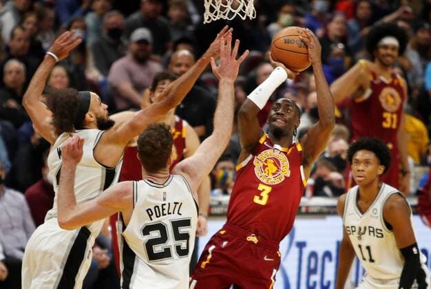 Basketball, NBA, Cleveland Cavaliers - San Antonio Spurs