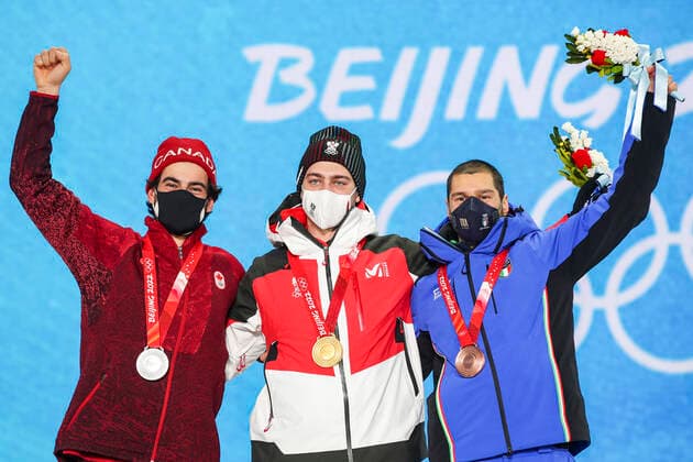BEIJING 2022, snowboard, snowboardcross men, award ceremony