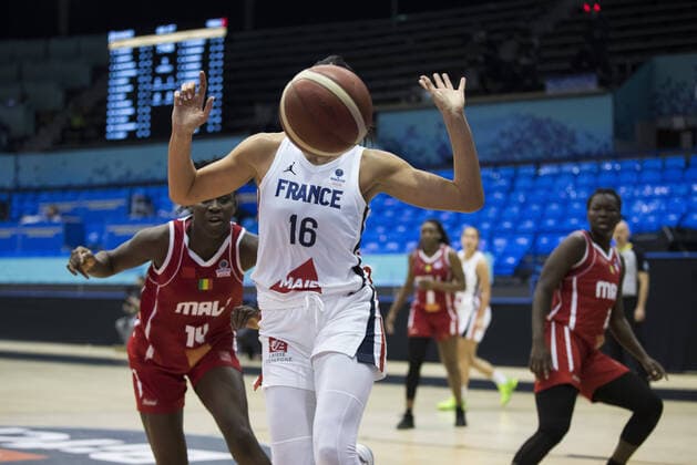 Helena Ciak of France BASKET BALL : France Vs Mali - Coupe du Monde - Feminines - 10 02 2022 NikolaKrstic Panoramic 