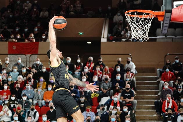 Mike James (AS Monaco) BASKETBALL : Monaco vs Zalgiris Kaunas - Euroleague - Monaco - 10 02 2022 NorbertScanella Panoramic 